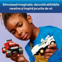 Set construcție Lego Sonic Silver's Car vs. Knuckles' Monster Truck, 378 elemente cumpăra în Chișinau. Foto 6