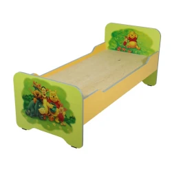 Детская кровать Tisam Winnie-the-Pooh Green & Yellow, 143x63 см купить в Кишиневе. Фото 1