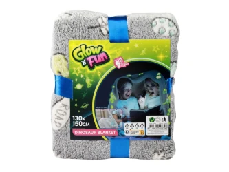 Одеяло Toi-Toys Glow Fun Dino, 130x150 см купить в Кишиневе. Фото 2