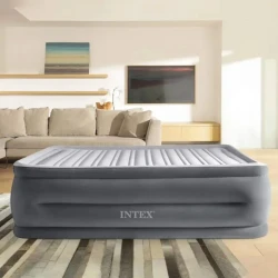 Надувной матрас Intex Velur Queen Comfort-Plush High-Rise со встроенным электрическим насосом 220 В купить в Кишиневе. Фото 9