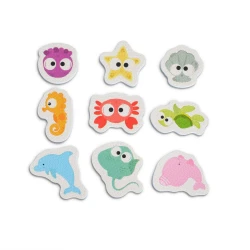 Игрушки для ванны Moni Puzzle Sea Animals, 9 шт. купить в Кишиневе. Фото 2