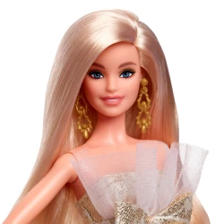 Păpușă de colecție Barbie Holiday 2025 blondă, 32 cm cumpăra în Chișinau. Foto 4