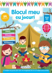 Carte Blocul meu cu jocuri: 8-9 ani cumpăra în Chișinau. Foto 1