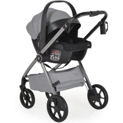 Коляска 3 в 1 Moni Unique Cloud Silver купить в Кишиневе. Фото 5