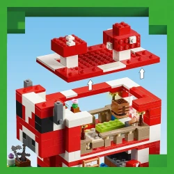 Set construcție Lego Minecraft The Mooshroom House, 500 elemente cumpăra în Chișinau. Foto 8