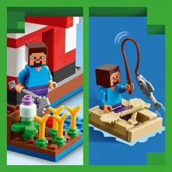 Set construcție Lego Minecraft The Mooshroom House, 500 elemente cumpăra în Chișinau. Foto 9