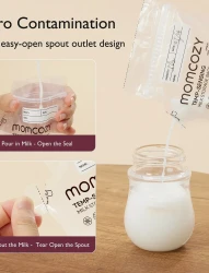 Пакеты для хранения молока Momcozy, 120 шт., 250 мл купить в Кишиневе. Фото 4