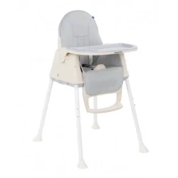 Scaun pentru hranire 3 in 1 KikkaBoo Creamy Grey cumpăra în Chișinau. Foto 9