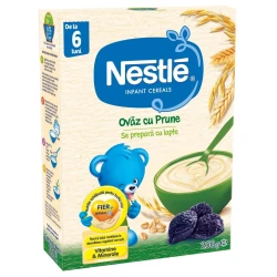 Каша Nestle из овсянки без молока с черносливом (6 мес.+), 250 гр купить в Кишиневе. Фото 1