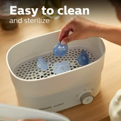 Suzeta ortodontică din silicon Philips Avent Soothie Blue (0-6 luni), 2 buc. cumpăra în Chișinau. Foto 4