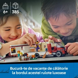 Set construcție Lego City Holiday Camper Van, 385 elemente cumpăra în Chișinau. Foto 4