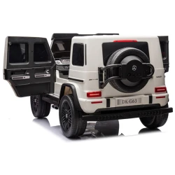 Машина на аккумуляторе KidsCar Mercedes Benz G63 White купить в Кишиневе. Фото 6