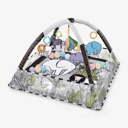 Covoraş pentru copii Kikkaboo 18 Balls Jungle Grey, 78x75x50 cm cumpăra în Chișinau. Foto 2