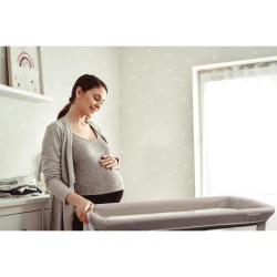 Patuc Co-sleeper BabyGo Goodnight Beige cumpăra în Chișinau. Foto 3