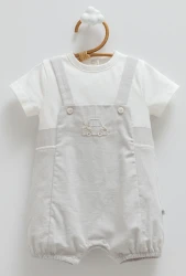 Комбинезон Caramell New Linen Grey & Ivory (3-6М) купить в Кишиневе. Фото 1