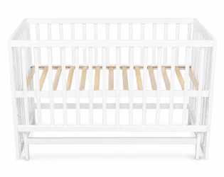 Комплект: Кроватка Kuzea Sofia White + Комод-пеленальный столик PernaMea HappyBaby 600 White купить в Кишиневе. Фото 4