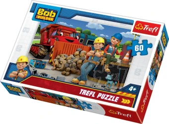 Puzzle Trefl Bob the Builder Bob and Wendy, 60 elemente cumpăra în Chișinau. Foto 1