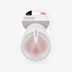 Bol cu ventuză și lingură Kikkaboo Pink, 250 ml cumpăra în Chișinau. Foto 4