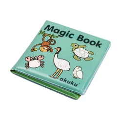Jucărie pentru baie Akuku Magic Book Animals Green, 1 buc. cumpăra în Chișinau. Foto 1