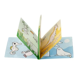 Jucărie pentru baie Akuku Magic Book Animals Green, 1 buc. cumpăra în Chișinau. Foto 3