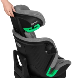 Scaun auto 40-150 cm (I-Size) Isofix Lionelo Harmony Grey Concrete Bamboo, rotativ 360 cumpăra în Chișinau. Foto 7