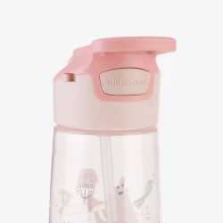 Cană cu pai Kikkaboo Music Fest Pink (12 luni+), 450 ml cumpăra în Chișinau. Foto 3
