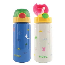 Cană cu pai Nuby Flip It 3+ ani 540 ml cumpăra în Chișinau. Foto 1