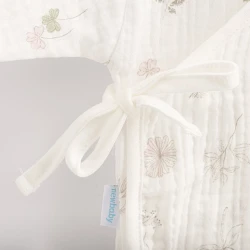 Боди из муслина с боковыми завязками New Baby «Zoe», размер 68 (4-6 мес.) купить в Кишиневе. Фото 2