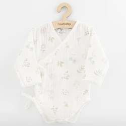 Боди из муслина с боковыми завязками New Baby «Zoe», размер 68 (4-6 мес.) купить в Кишиневе. Фото 1
