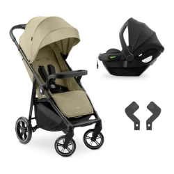 Коляска 2 в 1 Hauck Shop N Care Travel Set Olive купить в Кишиневе. Фото 1