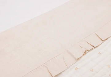 Простыня для детской кроватки Jollein Ruffle Natural, 75x100 см купить в Кишиневе. Фото 2