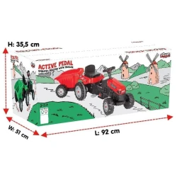 Tractor cu pedale Pilsan Active Pedal Trailer, in sort. cumpăra în Chișinau. Foto 6