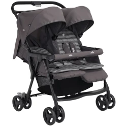Carucior de plimbare pentru gemeni Joie Aire Twin Dark Pewter cumpăra în Chișinau. Foto 2