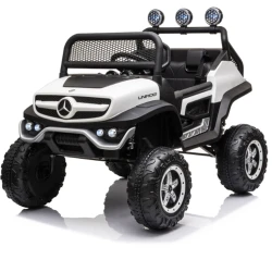 Машина на аккумуляторе KidsCar Mercedes UNIMOG 4x4 Белый купить в Кишиневе. Фото 7