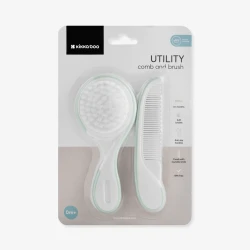 Set perie si pieptene pentru copii Kikkaboo Utility Mint cumpăra în Chișinau. Foto 3