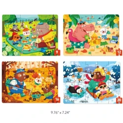 Puzzle Mideer Seasons Of The Forest, 57 elemente cumpăra în Chișinau. Foto 3