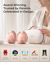 Pompa de sân electrică dubla Momcozy Air 1 Ultra Slim cumpăra în Chișinau. Foto 2