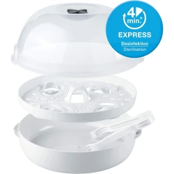 Стерилизатор для бутылочек для Микроволновой Печи NUK Micro Express Plus White купить в Кишиневе. Фото 7
