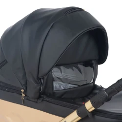 Коляска 2/1 Adamex Chantal Star Black Gold купить в Кишиневе. Фото 9