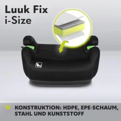 Автокресло-бустер 22-36 кг Lionelo Luuk Fix i-size Black Carbon купить в Кишиневе. Фото 6