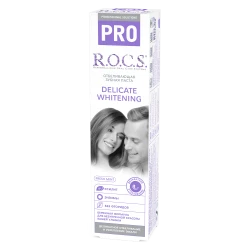 Зубная паста R.O.C.S. PRO Деликатное отбеливание Fresh mint (12 лет +) купить в Кишиневе. Фото 2