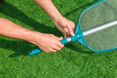 Set de curățare a piscinei Bestway plasă + mâner telescopic, 163 cm cumpăra în Chișinau. Foto 6