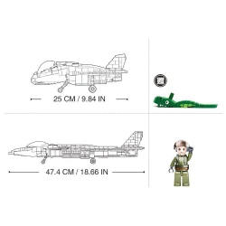 Set construcție Sluban J-20 Mighty Dragon, 926 elemente cumpăra în Chișinau. Foto 3