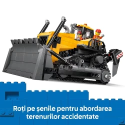 Set construcție Lego City Yellow Bulldozer, 682 elemente cumpăra în Chișinau. Foto 5