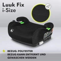Автокресло-бустер 22-36 кг Lionelo Luuk Fix i-size Black Carbon купить в Кишиневе. Фото 7