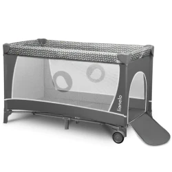 Patut pliabil 2 in 1 Lionelo Flower Grey Scandi cumpăra în Chișinau. Foto 4