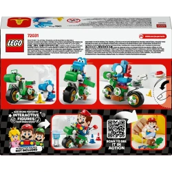 Set construcție Lego Super Mario Mario Kart - Yoshi Bike, 133 elemente cumpăra în Chișinau. Foto 2