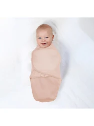 Хлопковая пеленальная система BabyJem Soft Practical Swaddle Salmon (74x48 см), 1 шт. купить в Кишиневе. Фото 3