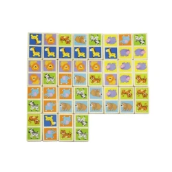 Настольная игра Viga Dominoes Wild Animals купить в Кишиневе. Фото 2