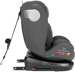 Scaun auto 40-150 cm (i-Size) Isofix KikkaBoo i-Moove 2 Dark Grey, rotativ 360° cumpăra în Chișinau. Foto 5